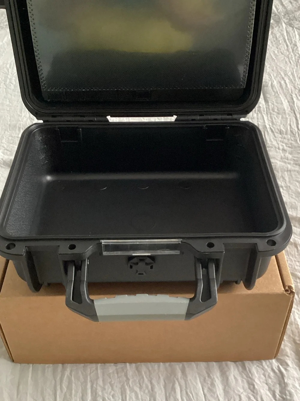 Heavy-Duty Black Protective Storage Case